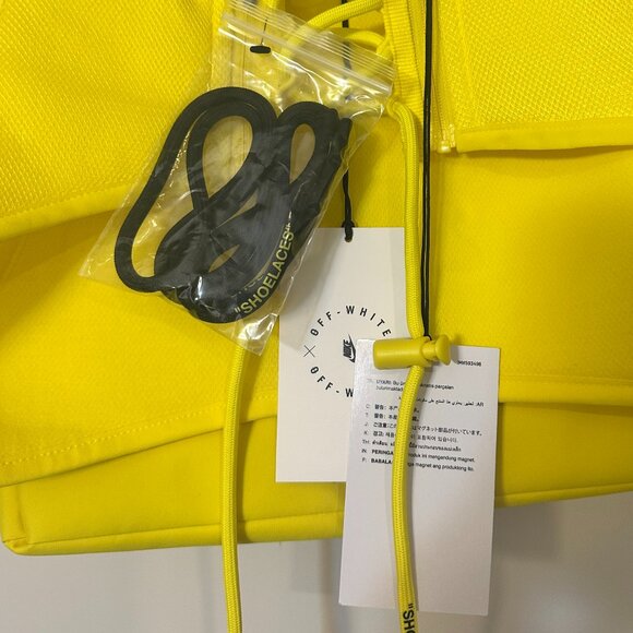 🎀NIKE x Off-White Utility Gilet - Yellow - Picture 5 of 8